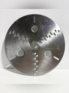 Sears Counter Craft Food Processor Series 400 Shredding Disc Replacement Vintage
